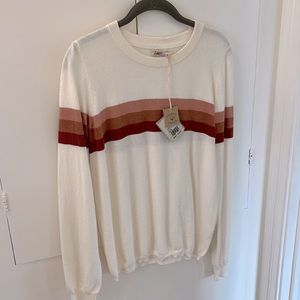 Faherty Horizon Surf sweater - NWT size small. Perfect for a light spring layer!